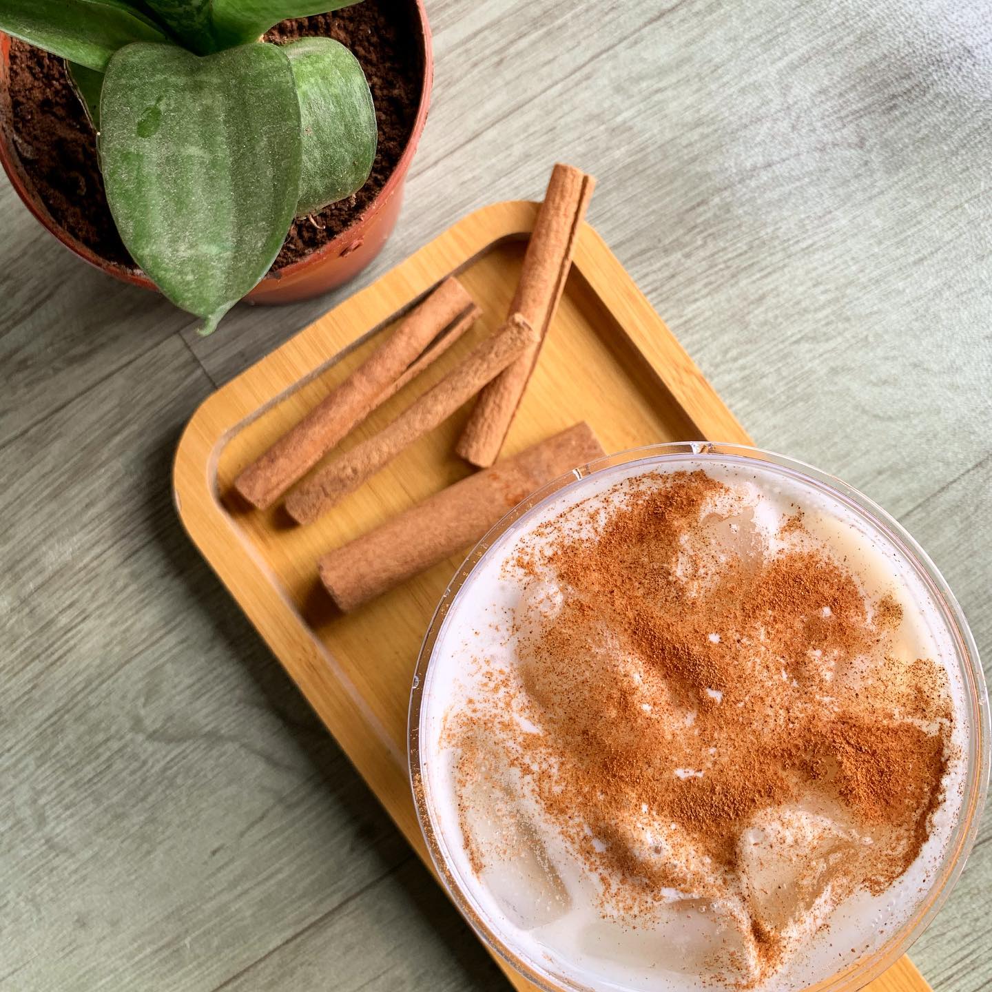 Caramel Macchiato with Cinnamon